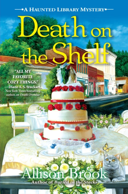 Book cover of: Death on the Shelf. By: Allison Brook