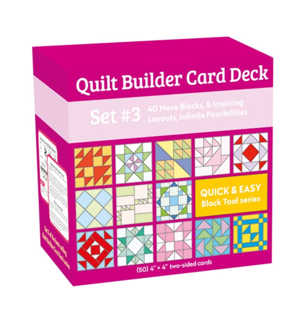 Book cover of: Quilt Builder Card Deck Set #3