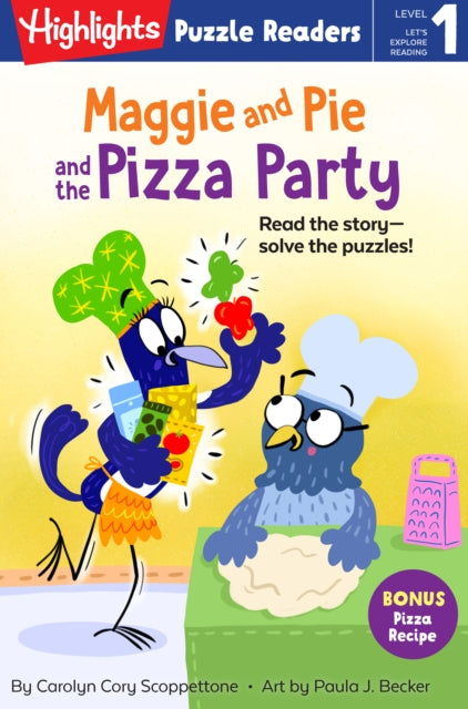Book cover of: Maggie and Pie and the Pizza Party. By: Carolyn Cory Scoppettone