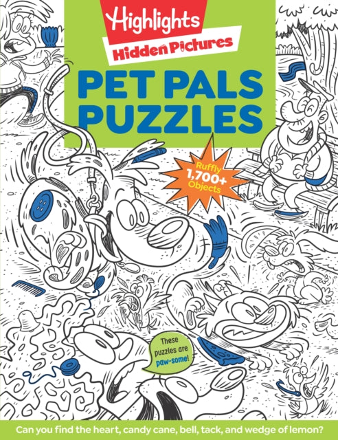 Book cover of: Pet Pals Puzzles. By: Highlights