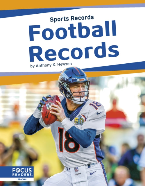 Book cover of: Football Records. By: Anthony K. Hewson