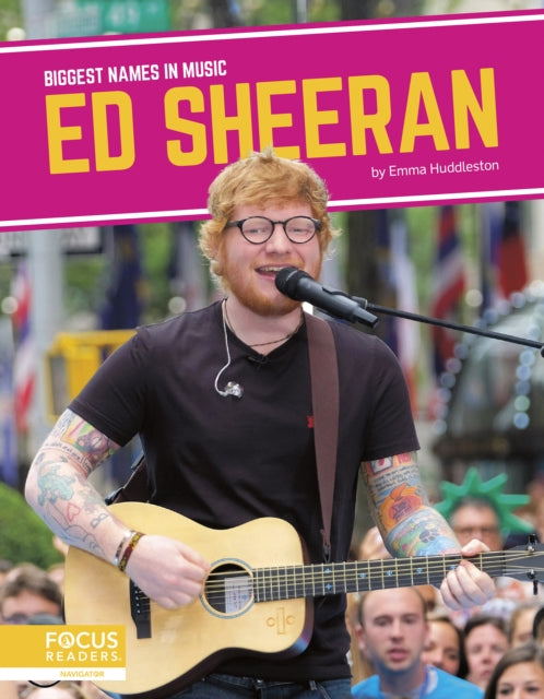 Book cover of: Ed Sheeran. By: Emma Huddleston