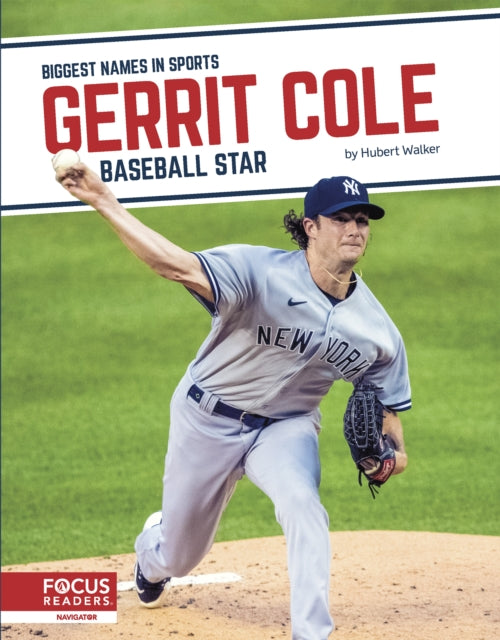 Book cover of: Gerrit Cole: Baseball Star. By: Hubert Walker