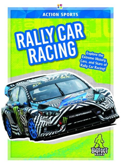 Book cover of: Rally Car Racing. By: K. A. Hale