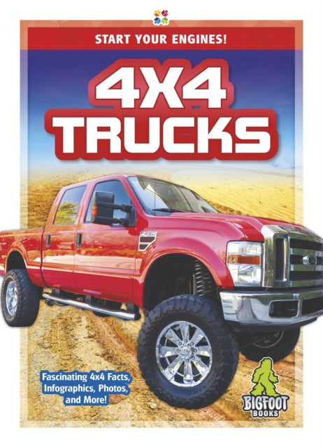 Book cover of: 4x4 Trucks. By: Martha London