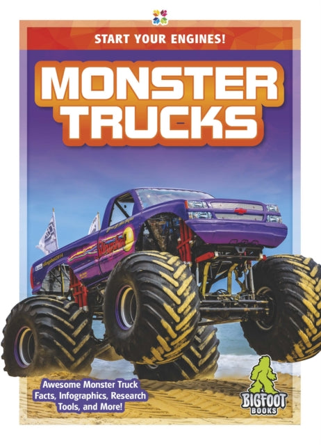 Book cover of: Monster Trucks. By: Martha London