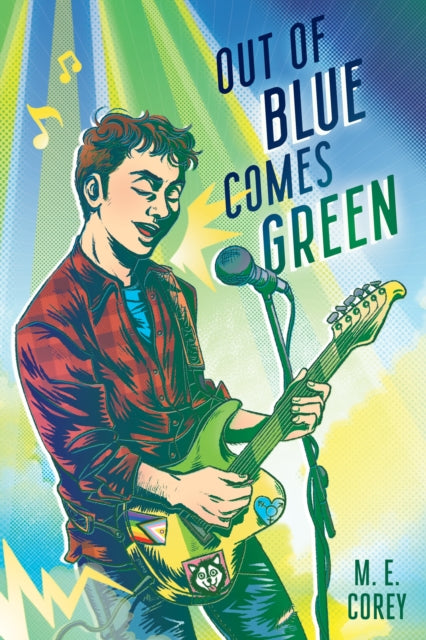 Book cover of: Out of Blue Comes Green. By: M. E. Corey
