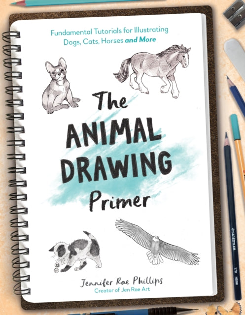 Book cover of: Animal Drawing Primer. By: Jennifer Rae Phillips
