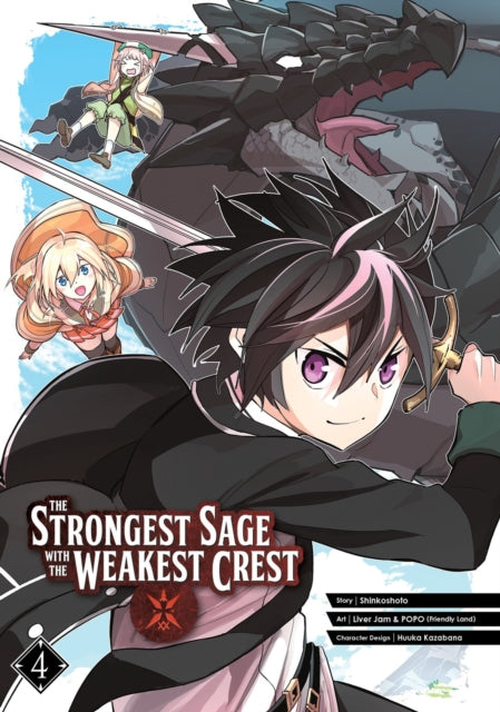 Book cover of: Strongest Sage with the Weakest Crest 4. By: Shinkoshoto