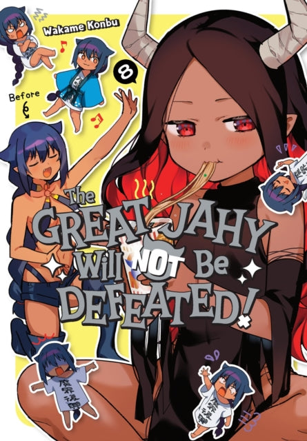 Book cover of: Great Jahy Will Not Be Defeated! 8. By: Wakame Konbu