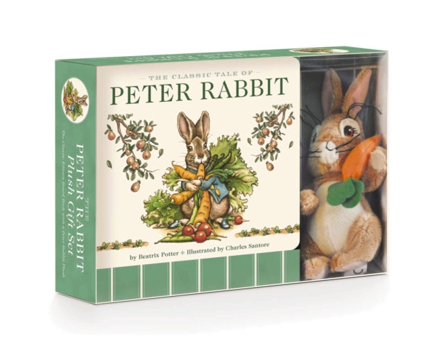 Book cover of: Peter Rabbit Plush Gift Set (The Revised Edition). By: Beatrix Potter
