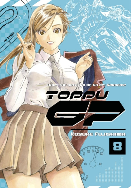 Book cover of: Toppu GP 8. By: Kosuke Fujishima