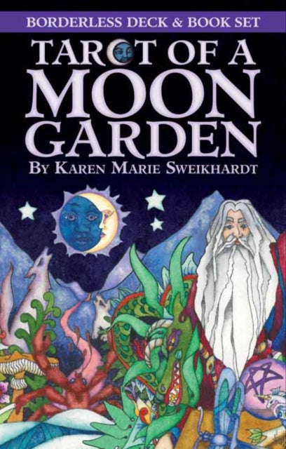 Book cover of: Borderless Tarot Of A Moon Garden Deck Book Set
