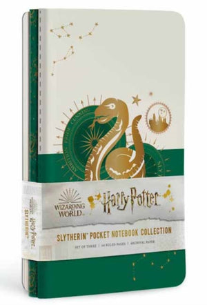 Harry Potter: Slytherin Constellation Sewn Pocket Notebook Collection