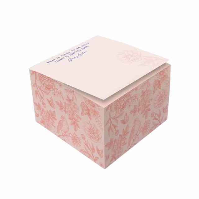 Book cover of: Jane Austen: What Is Right To Be Done Memo Cube
