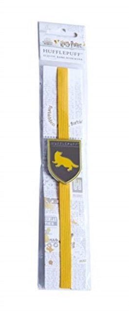 Book cover of: Harry Potter: Hufflepuff Elastic Band Bookmark