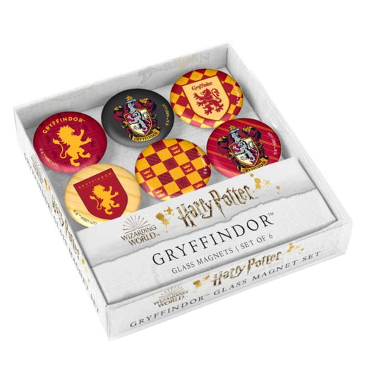Book cover of: Harry Potter: Gryffindor Glass Magnet Set