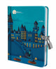 Book cover of: Harry Potter: Hogwarts Castle at Night Lock and Key Diary