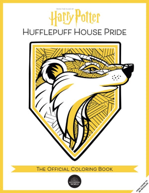 Harry Potter: Hufflepuff House Pride: The Official Coloring Book