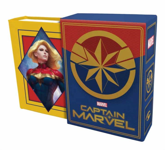Book cover of: Captain Marvel: The Tiny Book of Earth’s Mightiest Hero
