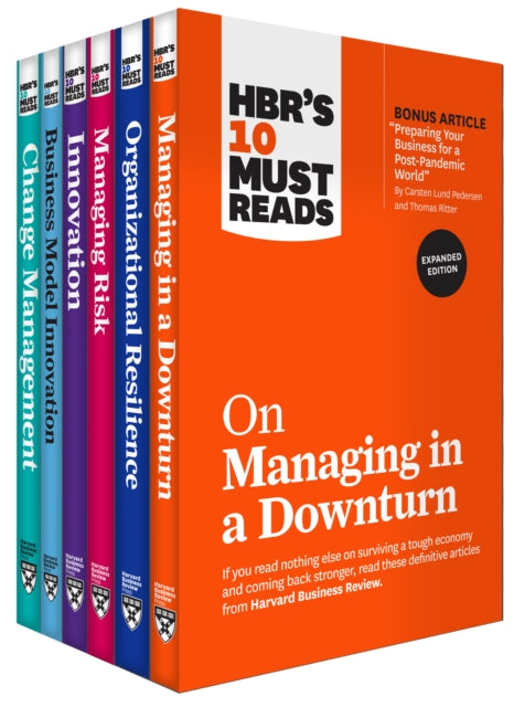 Book cover of: HBR's 10 Must Reads for the Recession Collection (6 Books). By: Harvard Business Review