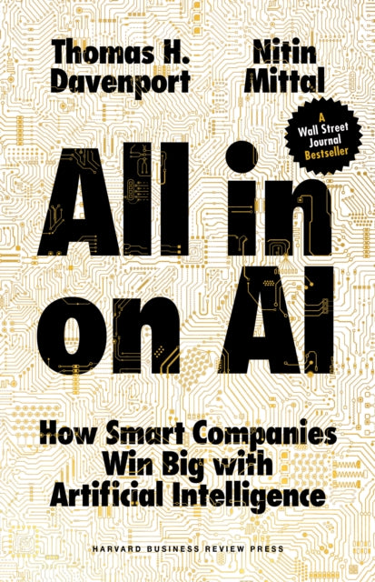 Book cover of: All-in On AI. By: Tom Davenport