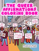 Book cover of: Queer Affirmations Coloring Book. By: Joe Carlough