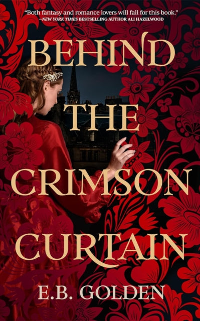 Book cover of: Behind the Crimson Curtain. By: E. B. Golden
