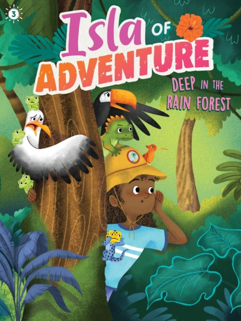 Book cover of: Deep in the Rain Forest. By: Dela Costa