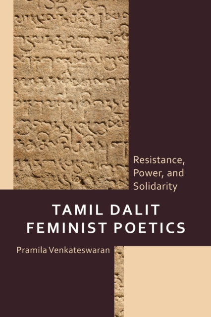 Book cover of: Tamil Dalit Feminist Poetics. By: Pramila Venkateswaran