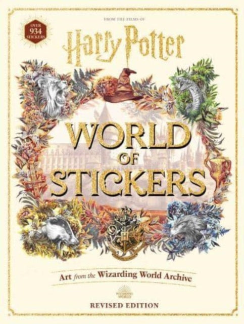 Harry Potter World of Stickers 9781667205441 Editors of Thunder Bay Press