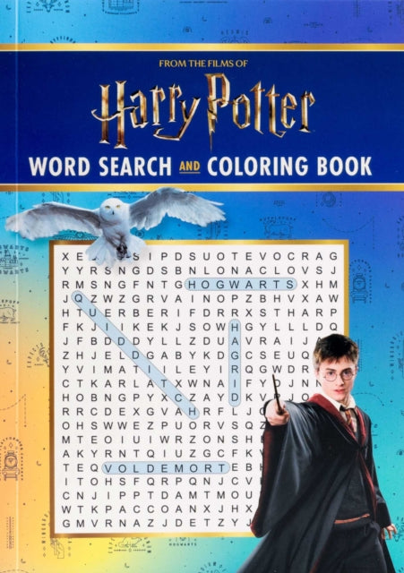 Harry Potter Word Search and Coloring Book 9781667208718 Editors of Thunder Bay Press