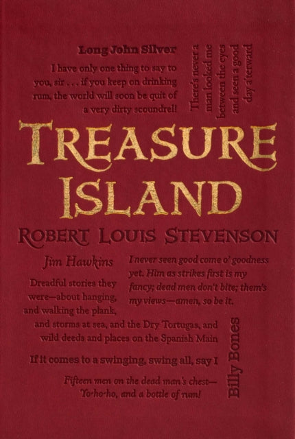 Book cover of: Treasure Island. By: Robert Louis Stevenson