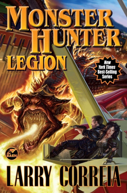 Book cover of: Monster Hunter Legion. By: Larry Correia