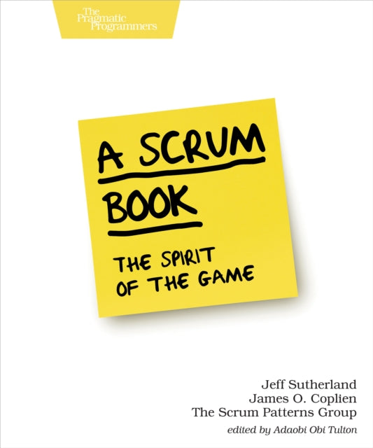 Book cover of: Scrum Book. By: Jeff Sutherland