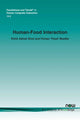Book cover of: Human-Food Interaction. By: Rohit Ashok Khot