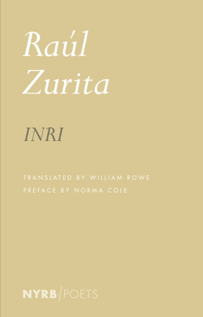 Book cover of: Inri. By: Raúl Zurita