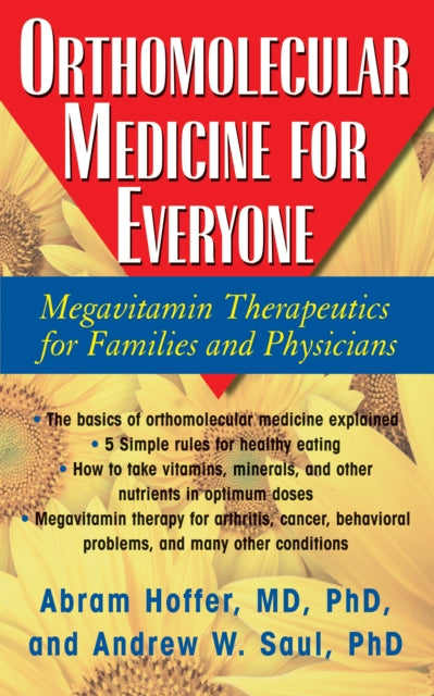 Book cover of: Orthomolecular Medicine for Everyone. By: Abram Hoffer
