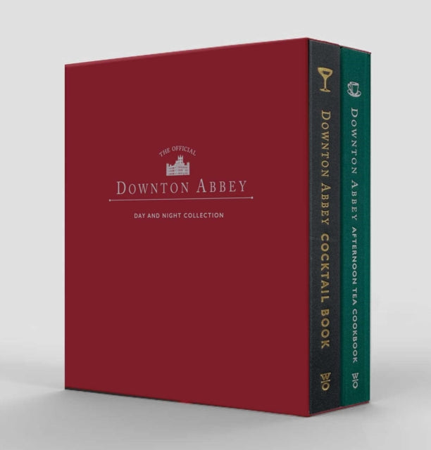 Book cover of: Official Downton Abbey Night and Day Book Collection (Cocktails & Tea). By: Weldon Weldon Owen