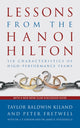 Book cover of: Lessons from the Hanoi Hilton. By: Taylor Baldwin Kiland