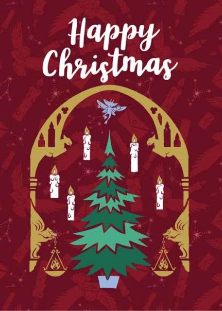 Book cover of: Harry Potter: Great Hall Christmas Ornament Embellished Card