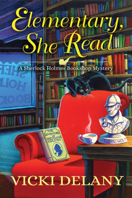 Book cover of: Elementary, She Read. By: Vicki Delany