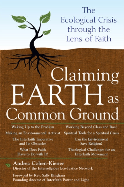 Book cover of: Claiming Earth as Common Ground. By: Andrea Cohen-Kiener