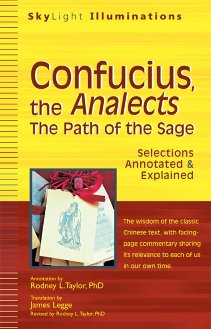 Book cover of: Confucius, the Analects. By: Rodney L. Taylor