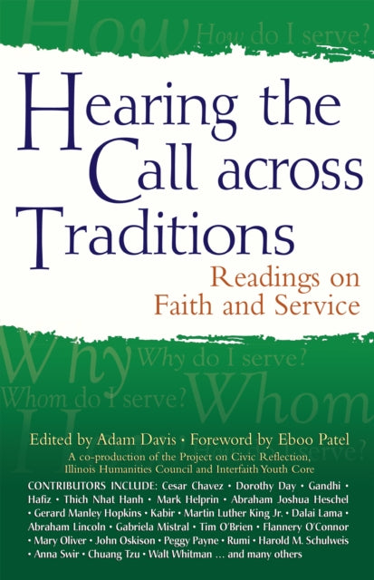Book cover of: Hearing the Call across Traditions. By: Adam Davis
