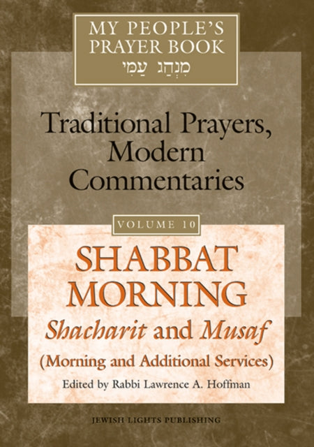 Book cover of: My People's Prayer Book Vol 10. By: Hoffman, Lawrence A.