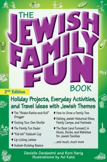 Book cover of: Jewish Family Fun Book (2nd Edition). By: Danielle Dardashti