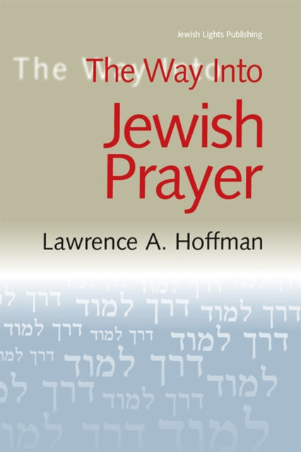 Book cover of: Way Into Jewish Prayer. By: Hoffman, Lawrence A.