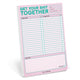 Book cover of: Knock Knock Get Your Shit Together Pad (Pastel Edition)