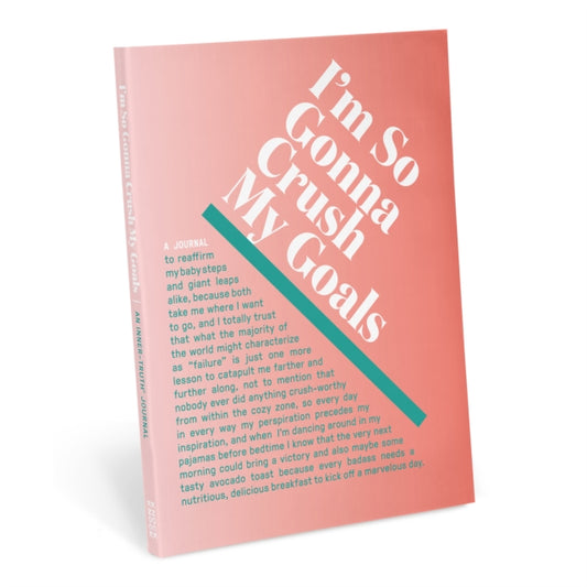 Book cover of: Knock Knock I’m So Gonna Crush My Goals Inner-Truth Journal (Ombre Edition)